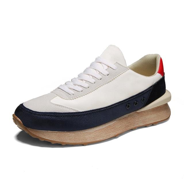 Men Fashion Platform Sneakers Outdoor Non-slip Breathable Shoes New Trend Wild Casual Comfortable Shoes Fashion Sneakers Breathable Comfort Walking Shoes For Mens