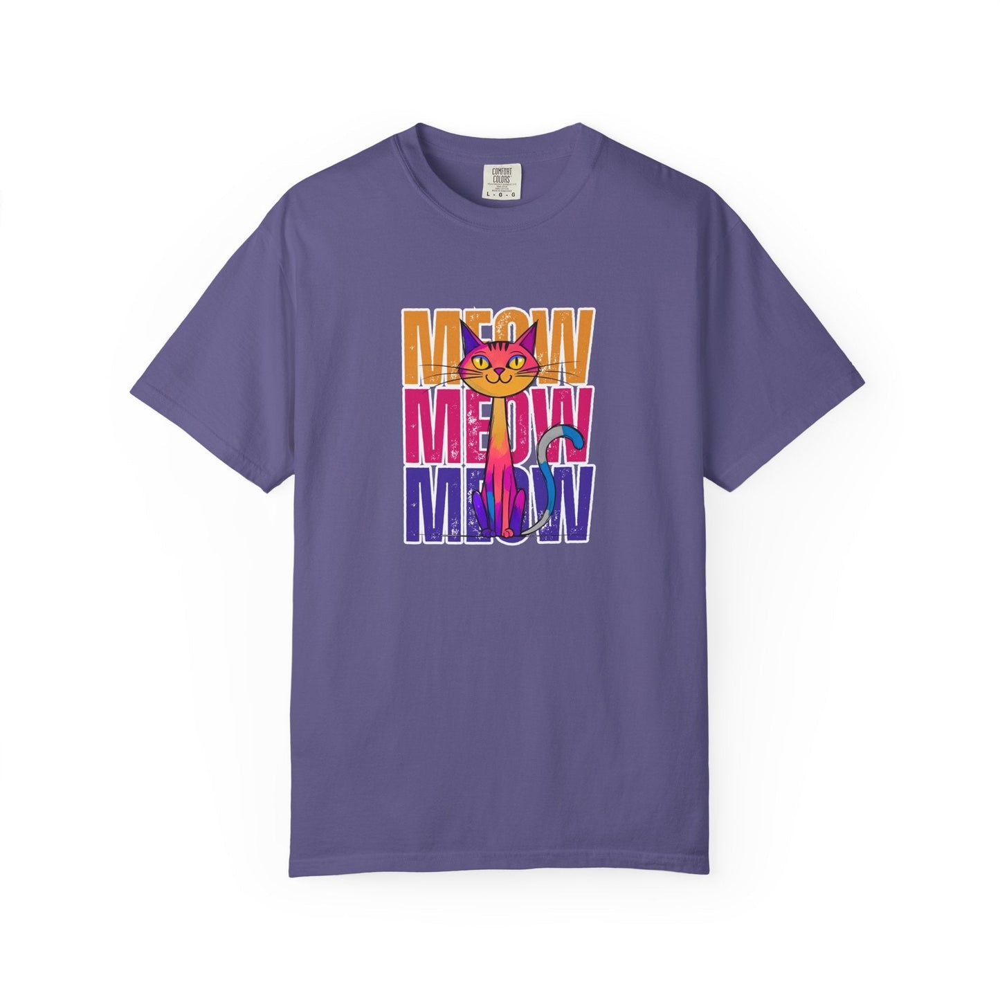 Meow Vibes Unisex T-Shirt | Funny Cat Tee