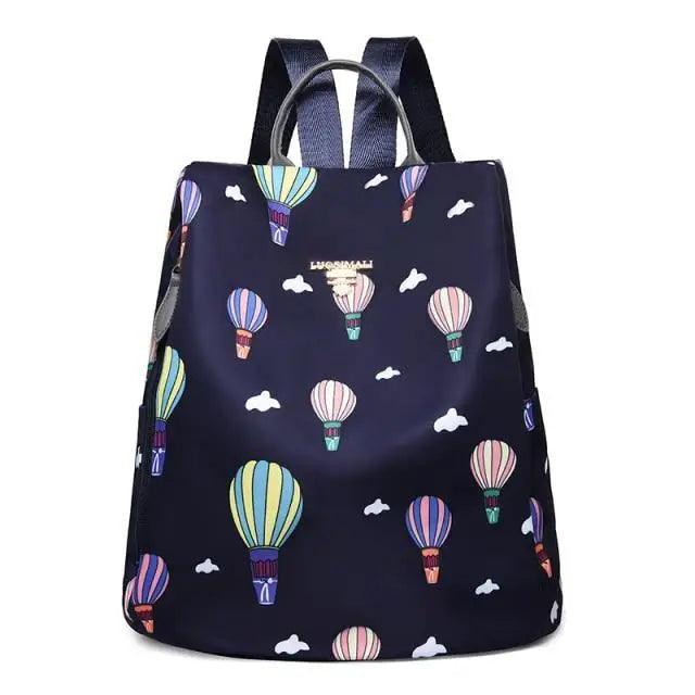 Modern Elegant  Waterproof Women's Backpack Fashionable Anti-theft Women Backpacks Nice Print School Bag High Quality Large Capacity Backpack