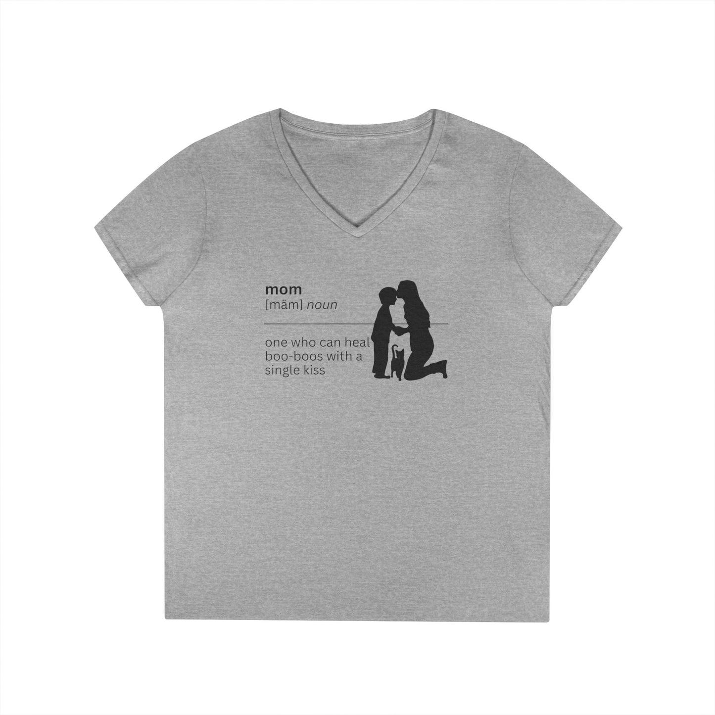 Mom Definition V-Neck T-Shirt - Boo Boos