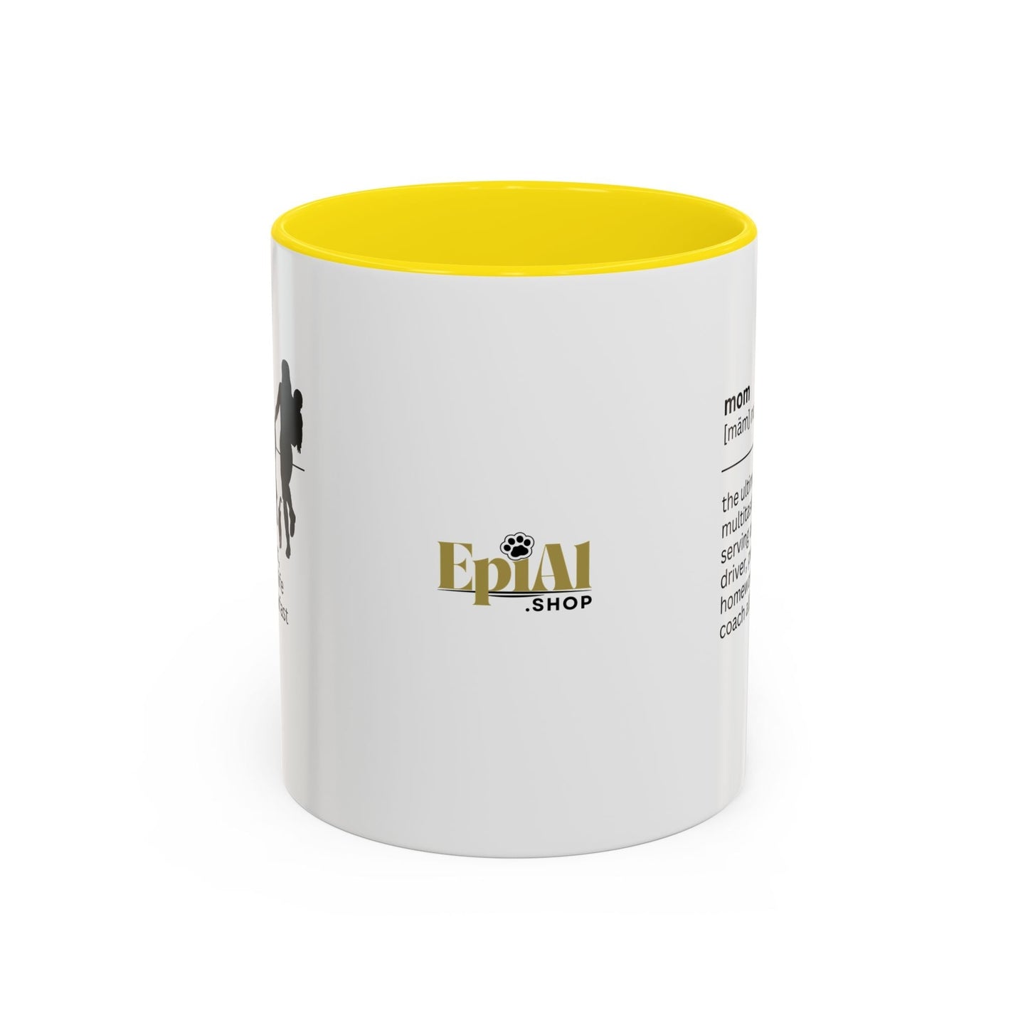 Mom Multitasker Accent Coffee Mug - Perfect Gift for Moms