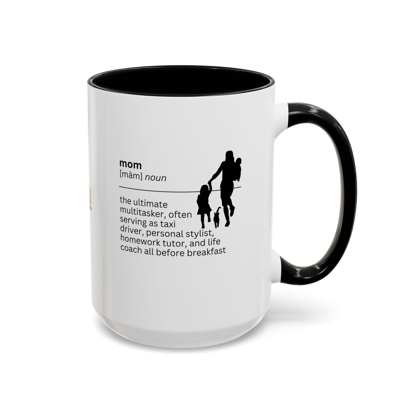 Mom Multitasker Accent Coffee Mug - Perfect Gift for Moms