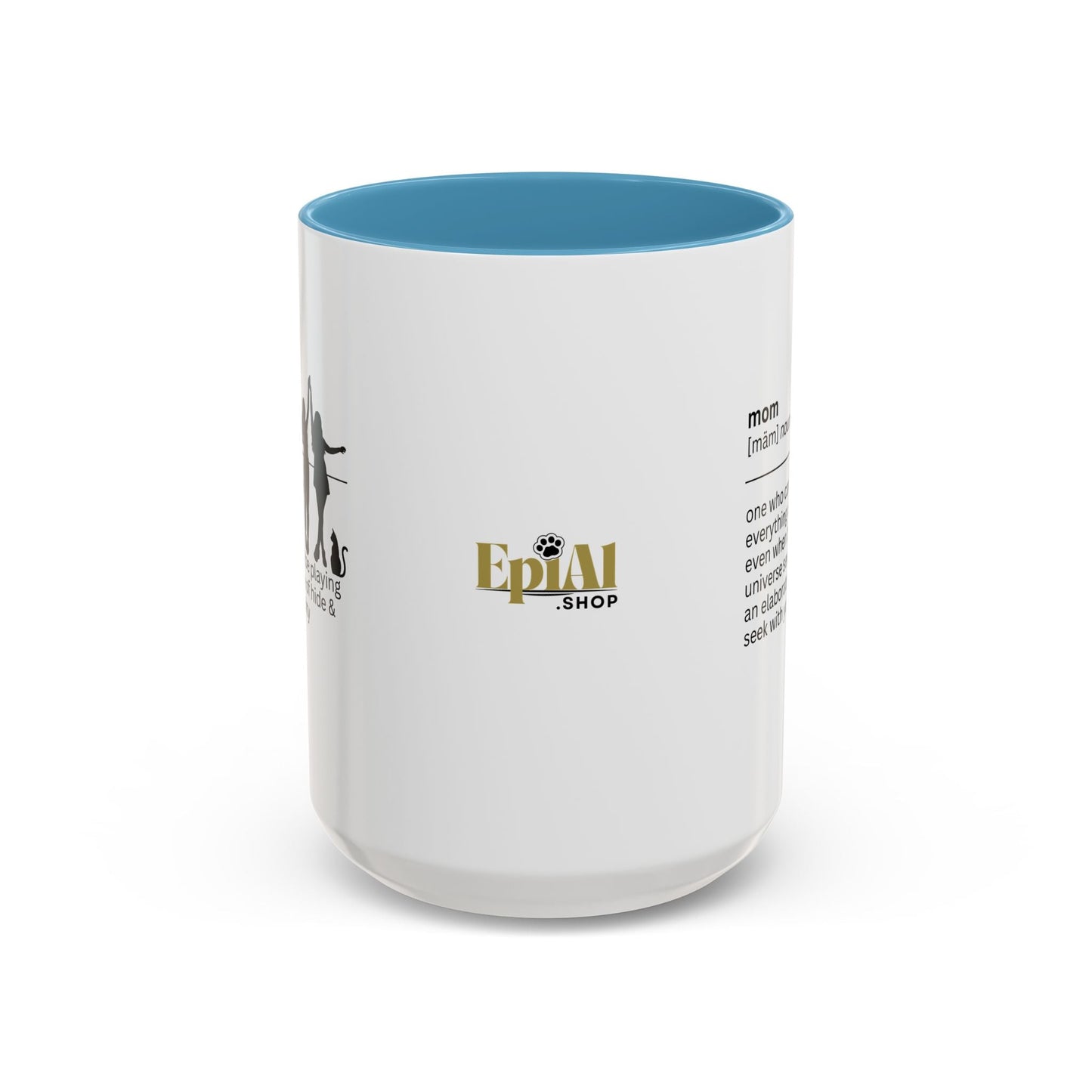 Mom Okay Accent Coffee Mug - Perfect Gift for Moms