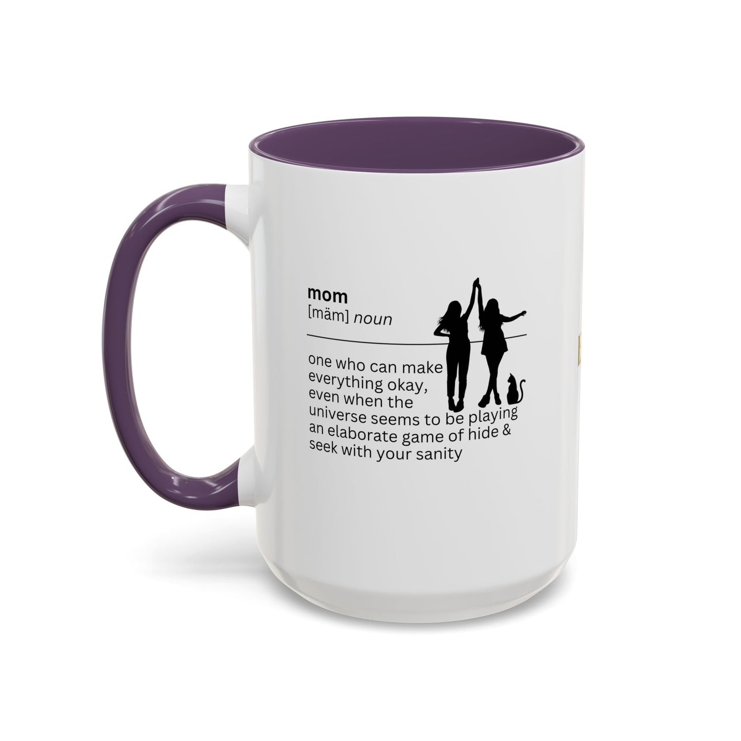 Mom Okay Accent Coffee Mug - Perfect Gift for Moms