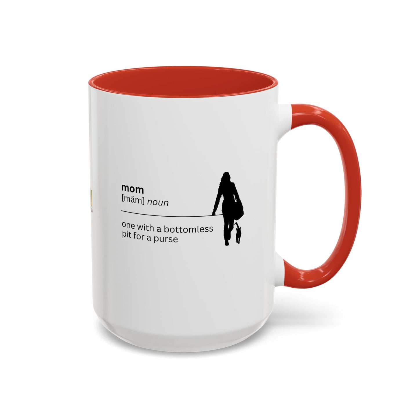 Mom Purse Accent Coffee Mug - Perfect Gift for Moms