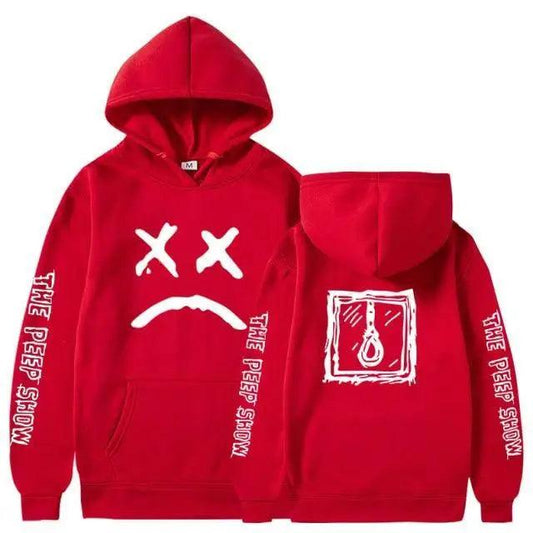 New Happy Cool Smiling Face Print Winter Fashion Couple Pullover Streetwear Sweatshirts Cute Aesthetic Print Classic Hoodies For Men Women Unisex Durable Comfortable Hoodies
