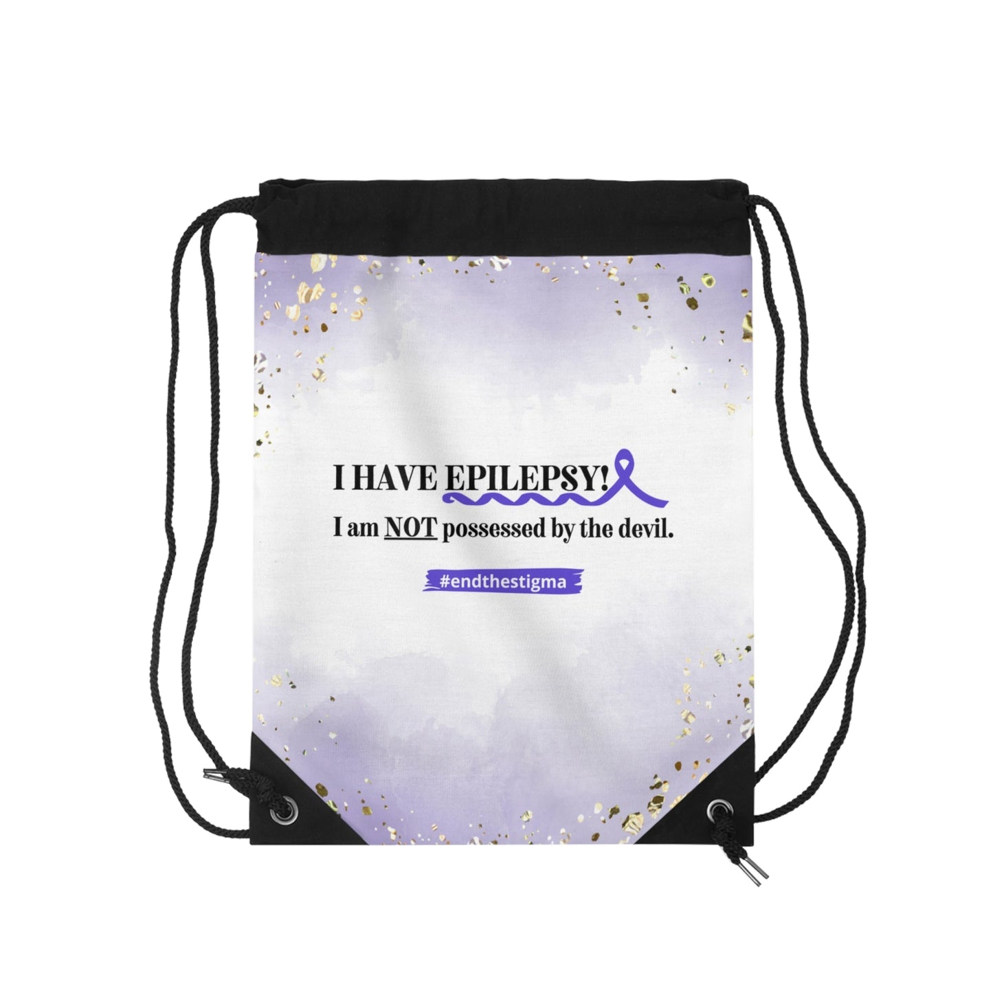 Not Possessed End Stigma Drawstring Bag