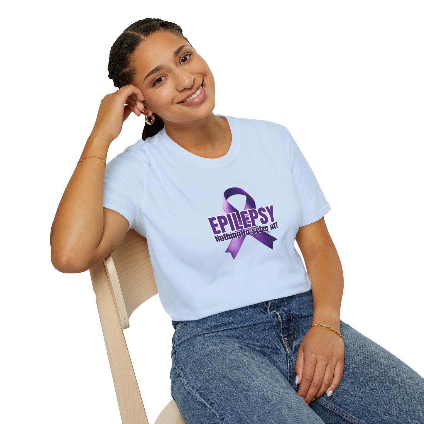 Nothing to Seize At Awareness Tee for Epilepsy Awareness