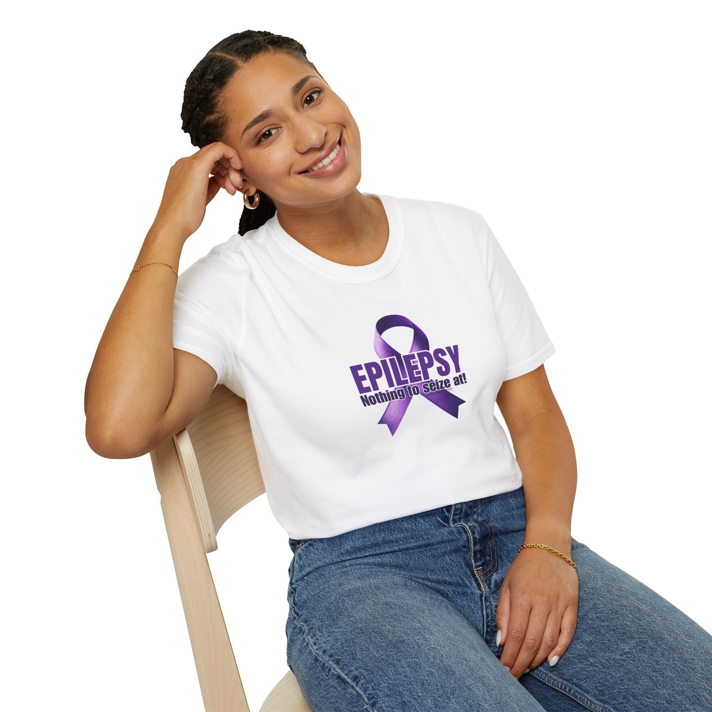 Nothing to Seize At Awareness Tee for Epilepsy Awareness