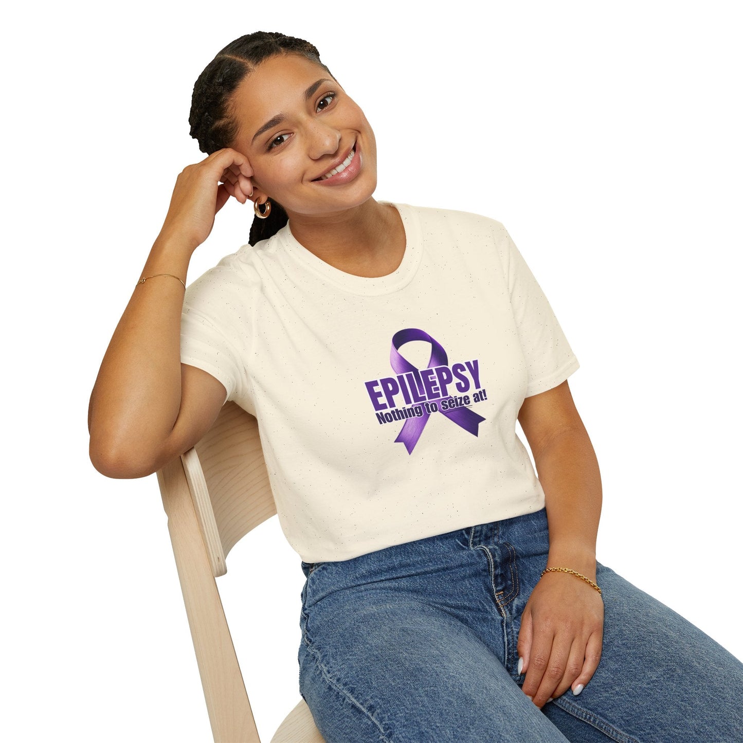Nothing to Seize At Awareness Tee for Epilepsy Awareness