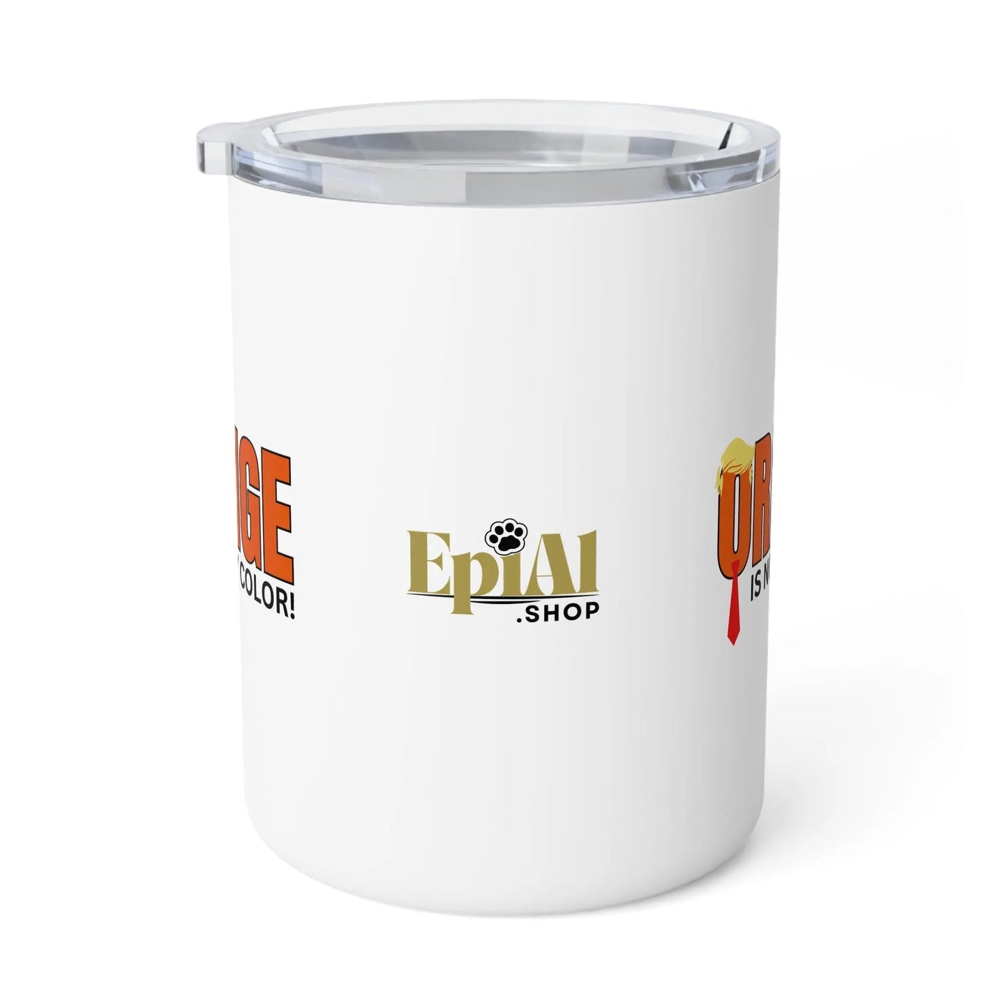 Orange Is Not My Color Insulated Coffee Mug | Funny 10oz Travel Mug