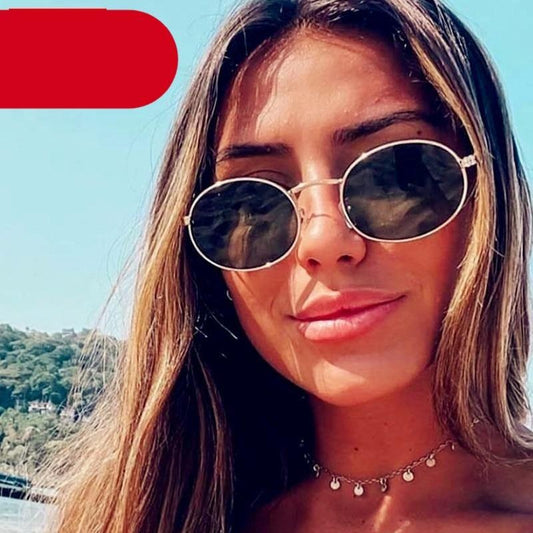 Oval Sunglasses Vintage Retro Sunglasses Designer Glasses for Women Men Oval Shape Sunglasses For Women/Men  Popular Luxury Round Shape  Sunglasses