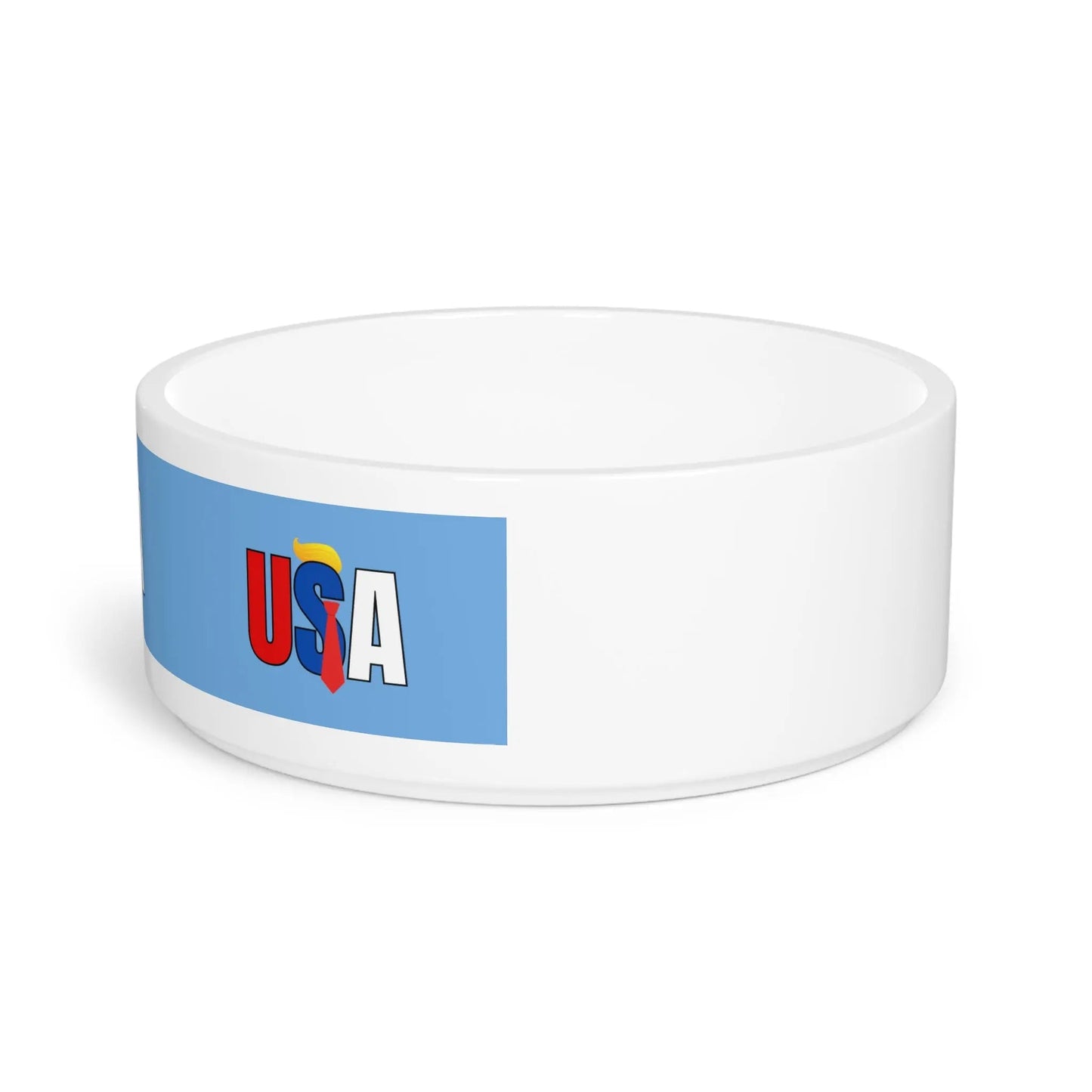 Patriotic USA Pet Bowl - Perfect for Dog & Cat Lovers!
