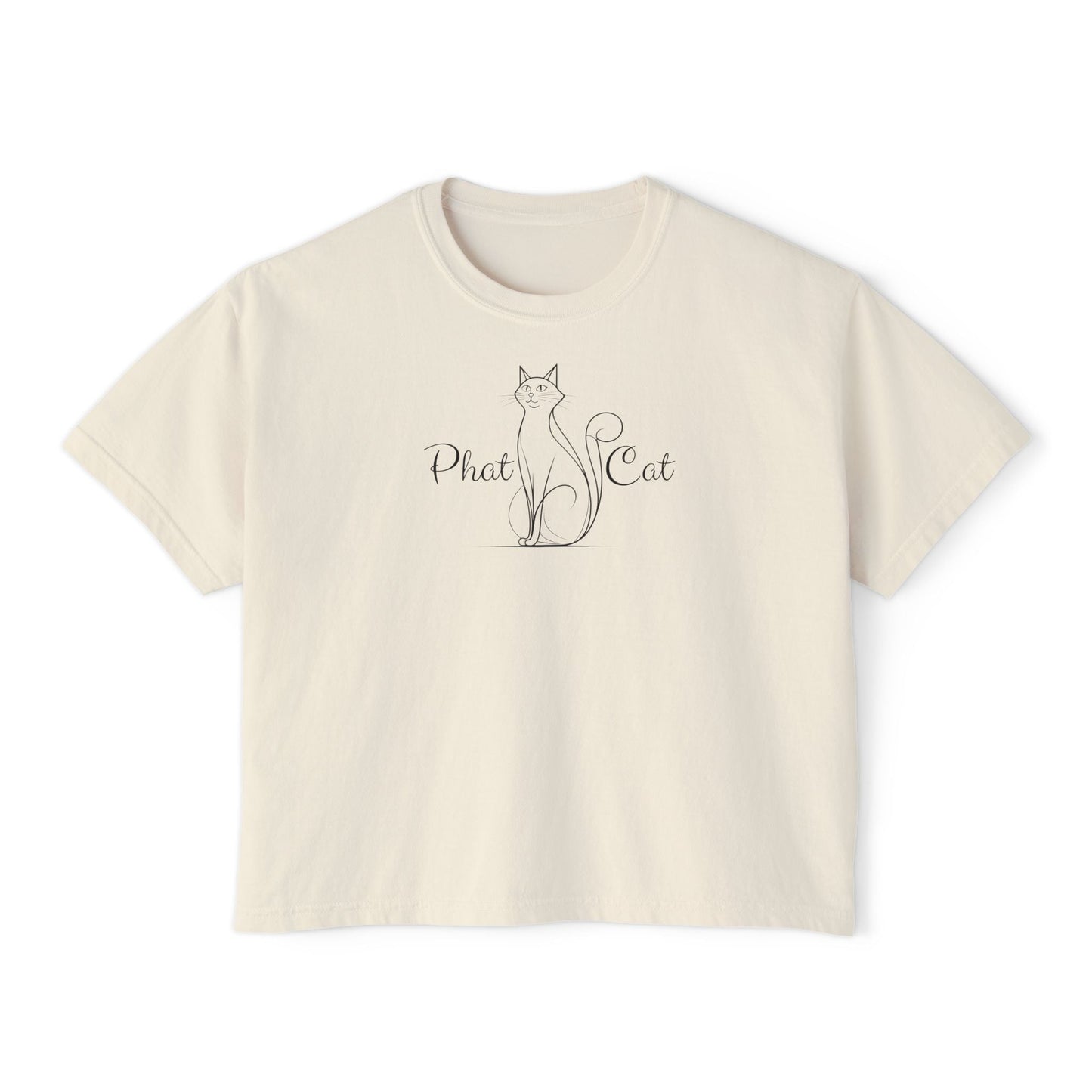 Phat Cat — Women’s Boxy Tee