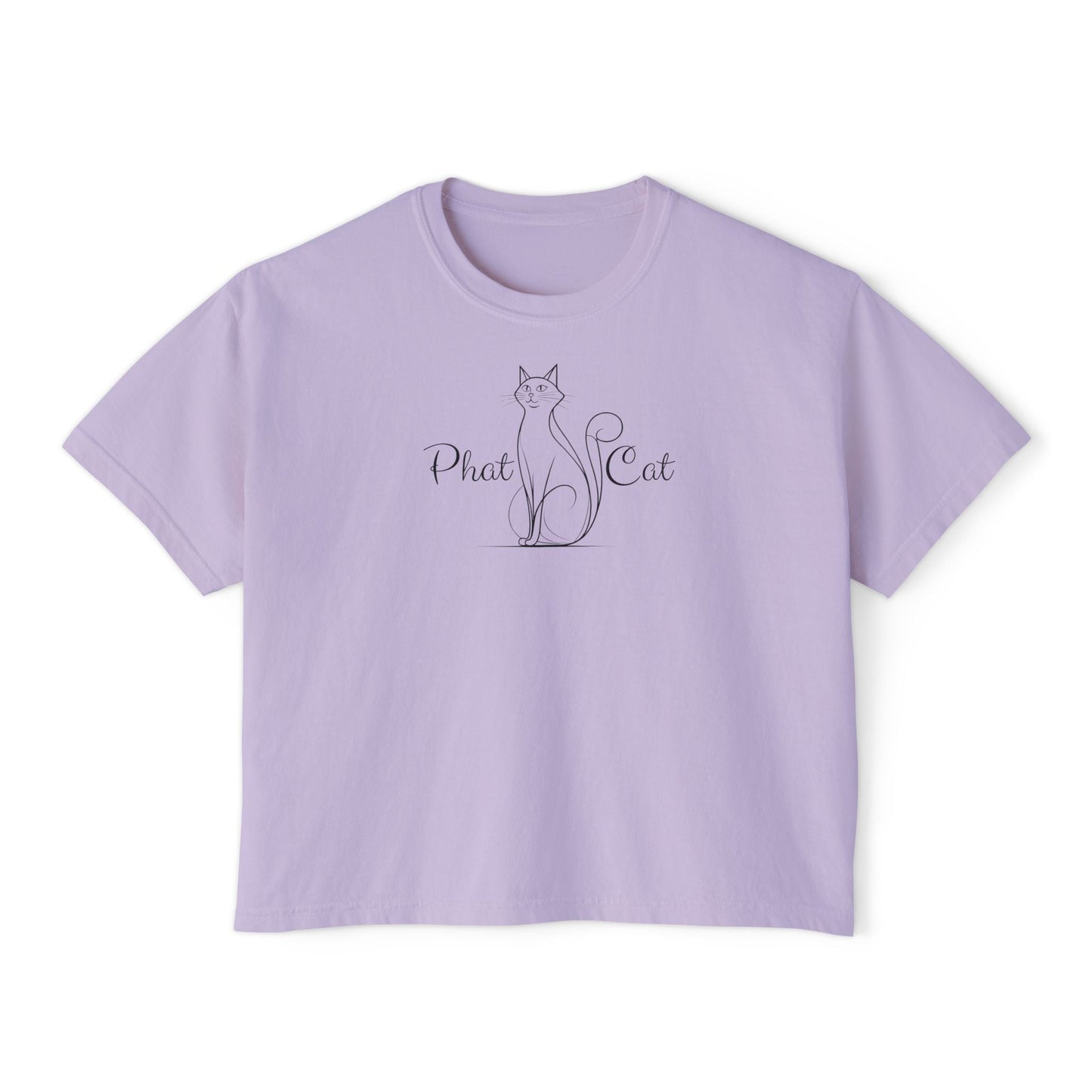 Phat Cat — Women’s Boxy Tee