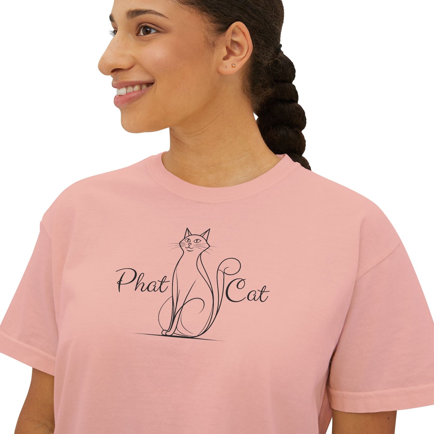 Phat Cat — Women’s Boxy Tee