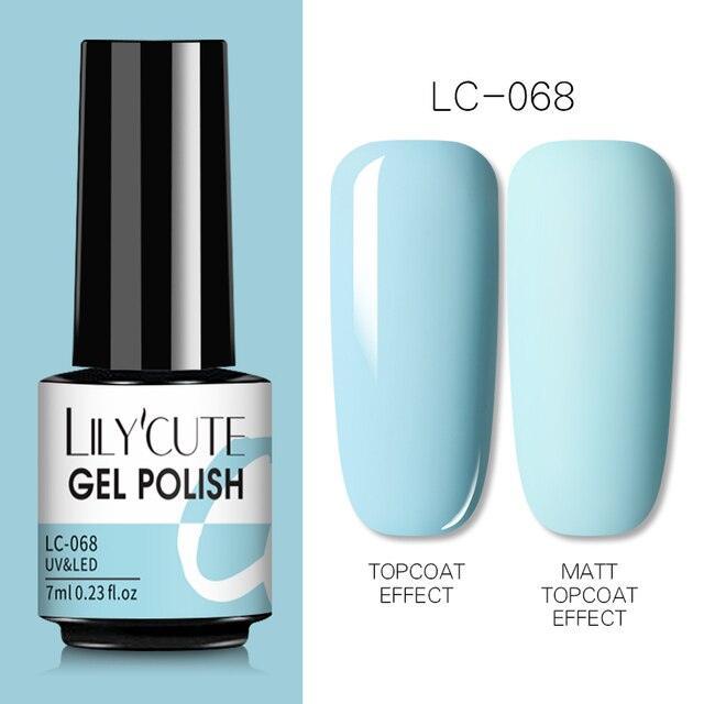 Womens UV Gel Nail Polish Set 7ml Fashion Varnish Colorful Art Manicure Luxury Nail Design For Women