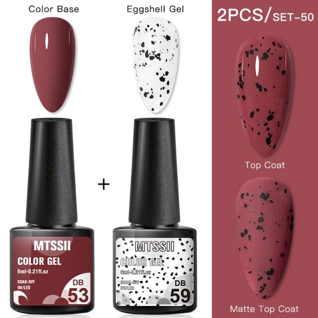 Luxury Gel Nail Polish Permanent Glossy Matte Egg Effect Elegant Stylish Eggshell Design For Women And Lady Nail Gel