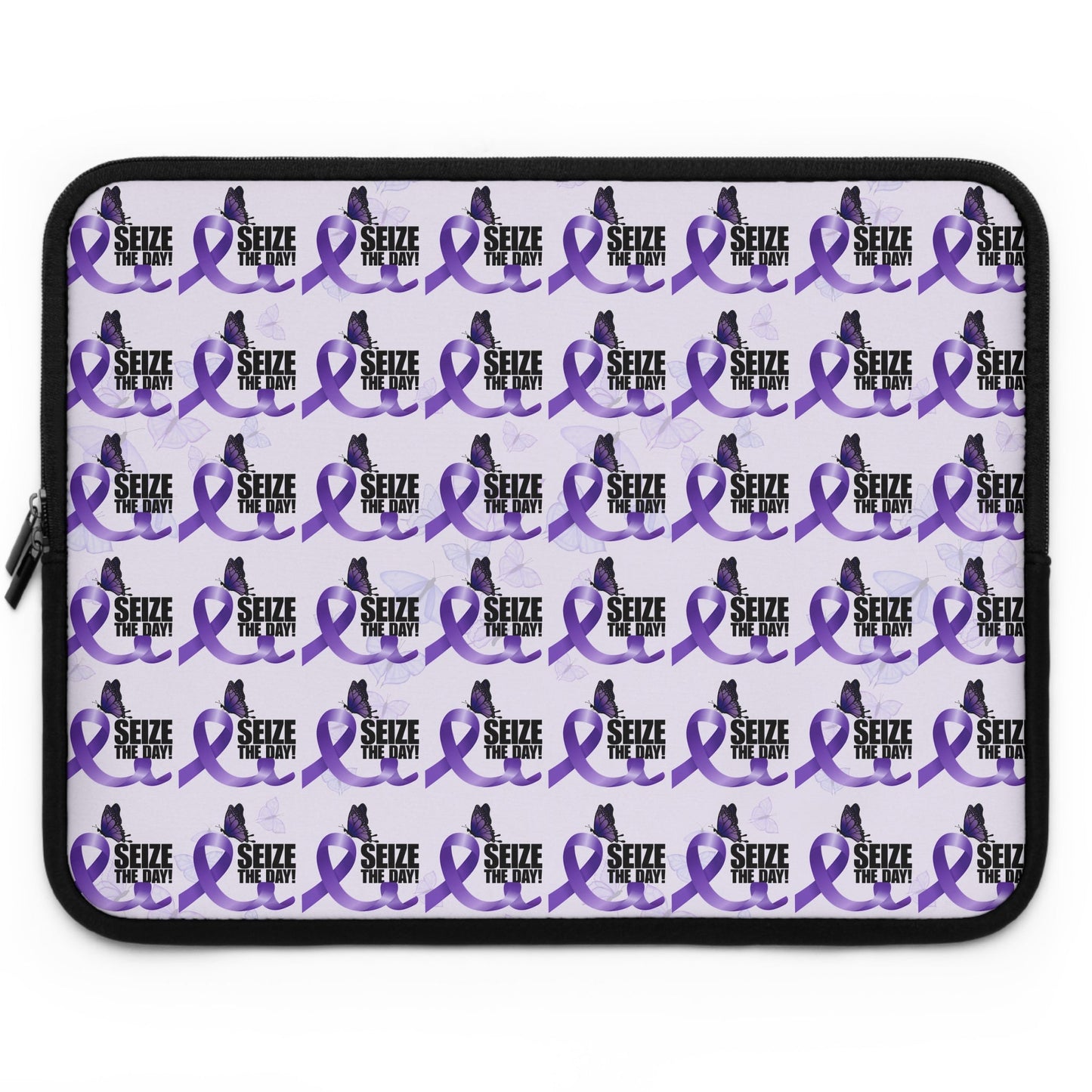 Purple Epilepsy Awareness Laptop Sleeve