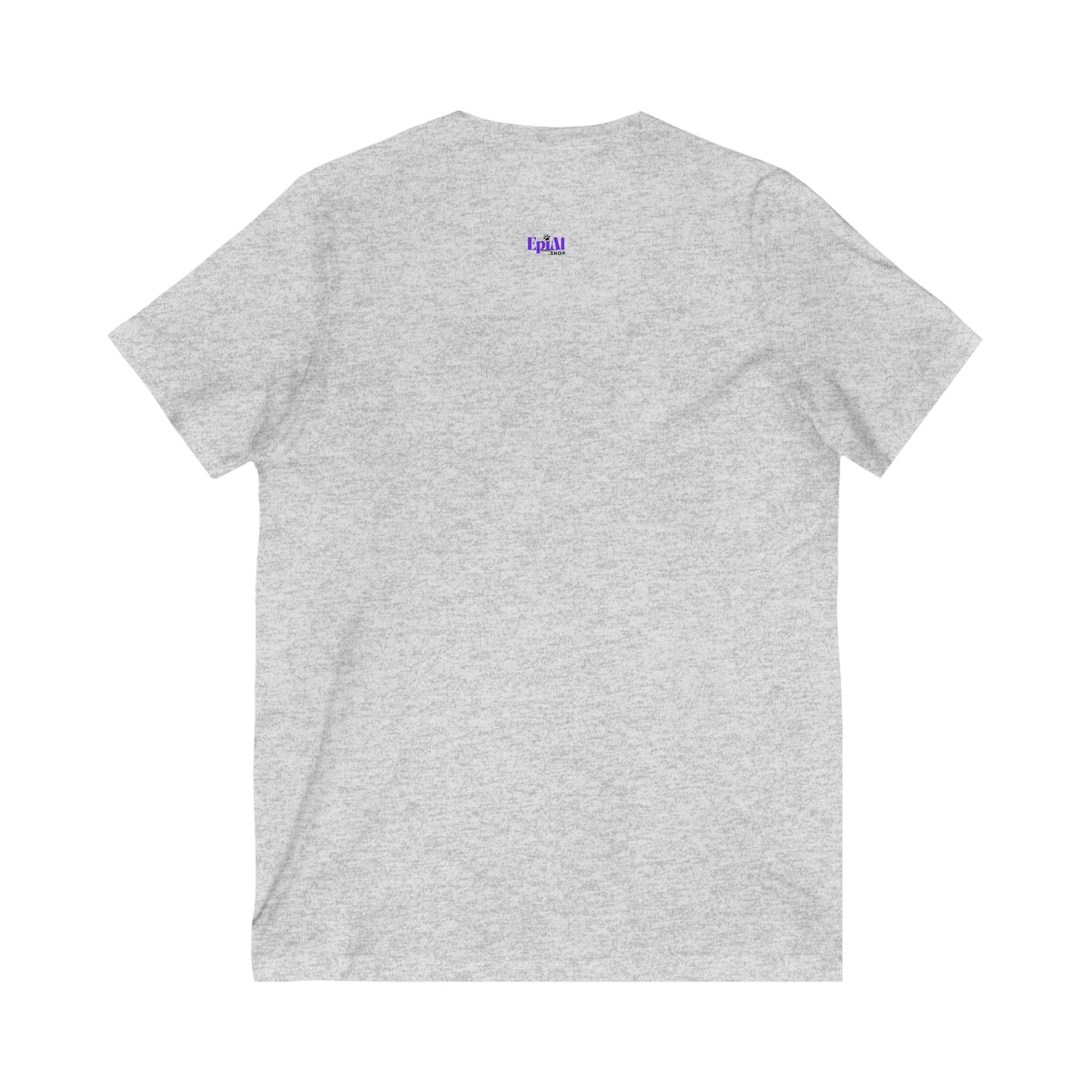 Purple Epilepsy Awareness V-Neck Tee