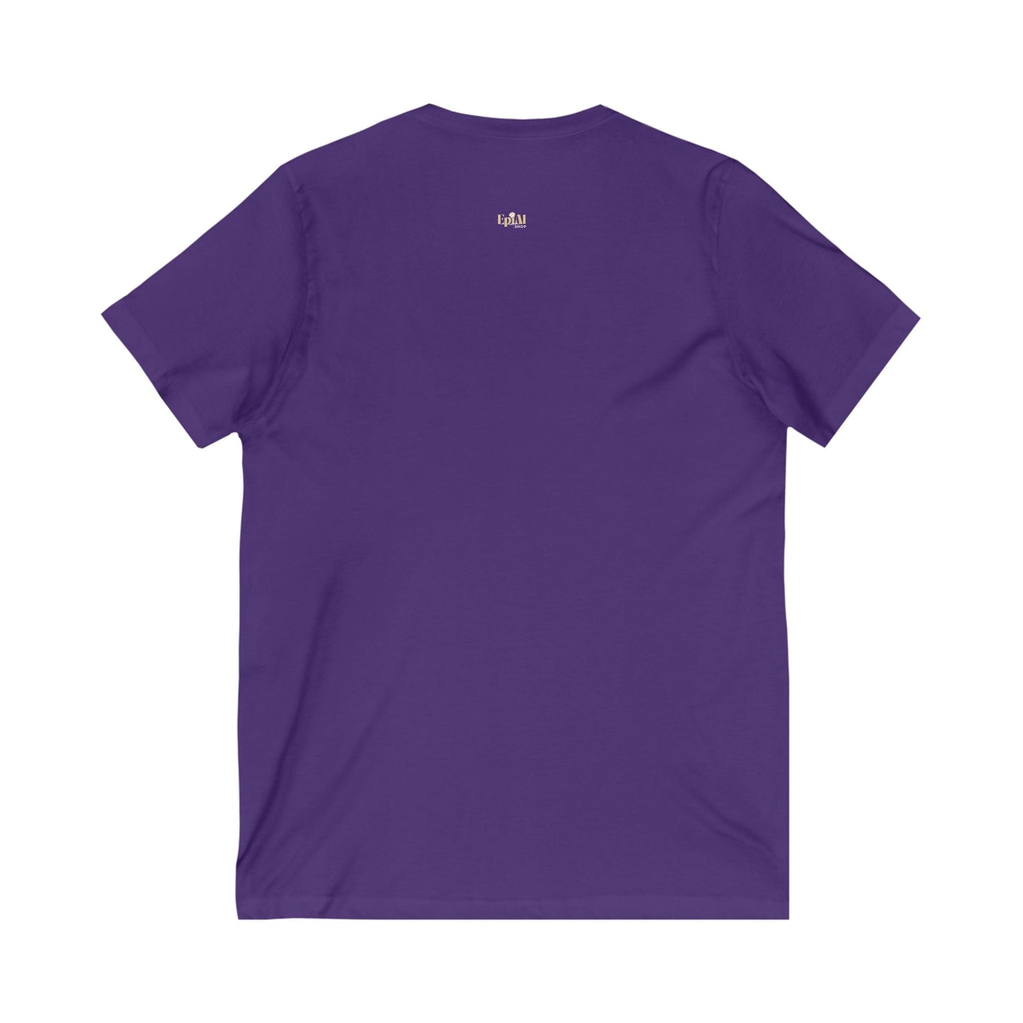 Purple Epilepsy Awareness V-Neck Tee