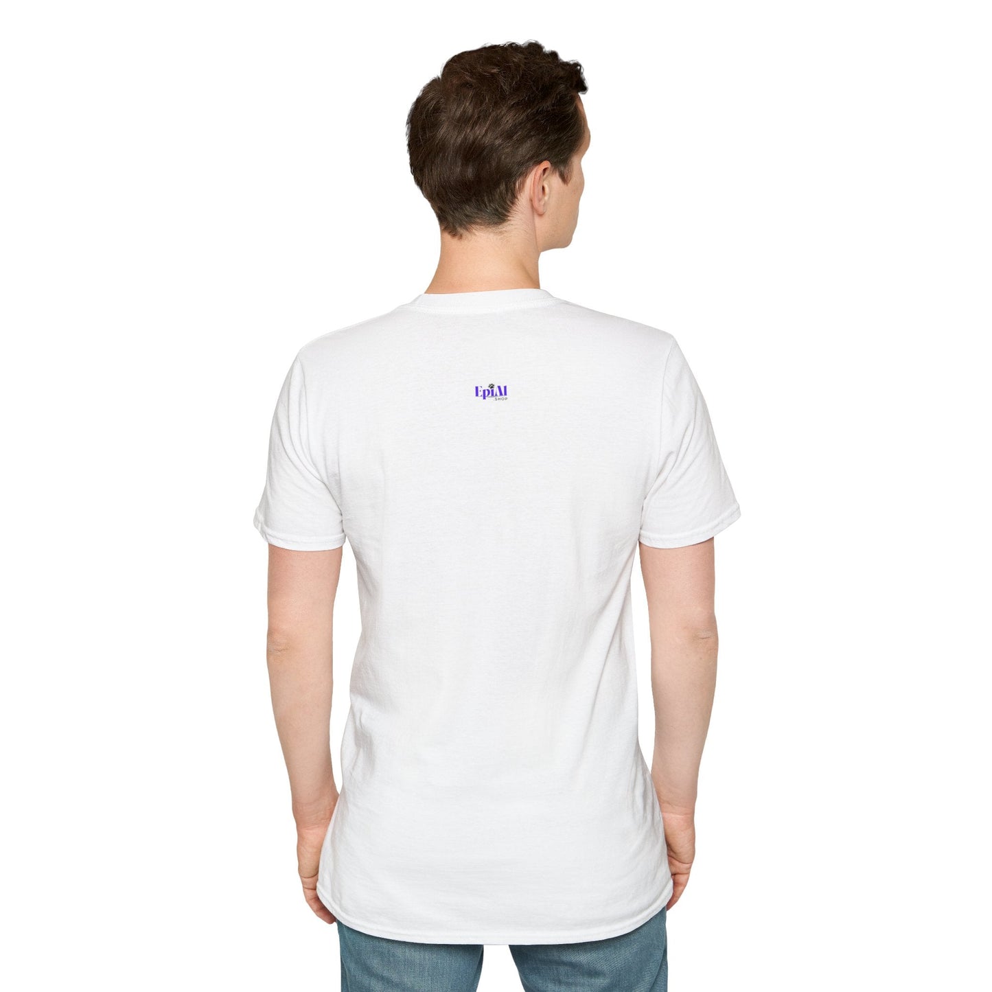 Purple Ribbon Brain Graphic Unisex T-Shirt