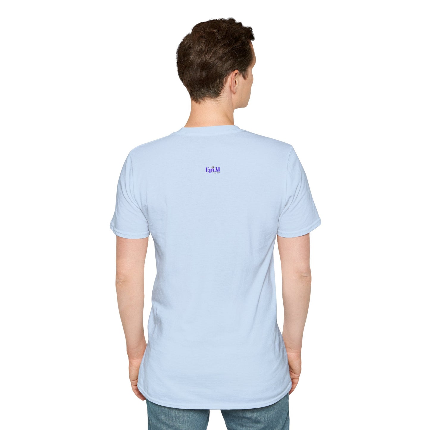 Purple Ribbon Brain Graphic Unisex T-Shirt