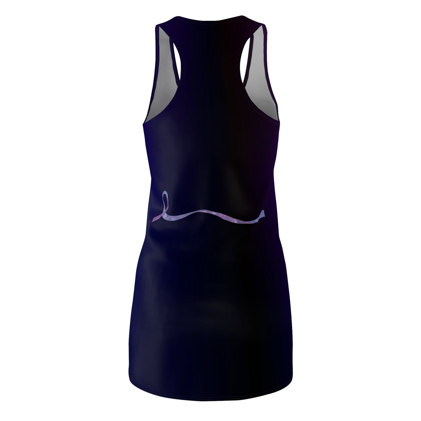 Purple Ribbon for Epilepsy Racerback Dress - Modern Chic with a Message