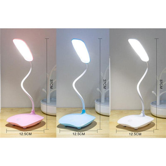 Rechargeable Table Lamp Desk Light Study Room Lamp, Modern Table Lamp, Flexible for Students To Read, Study Room Table Lamp Decorative Table Lamp Cute Study Lamps for Bedroom Décor