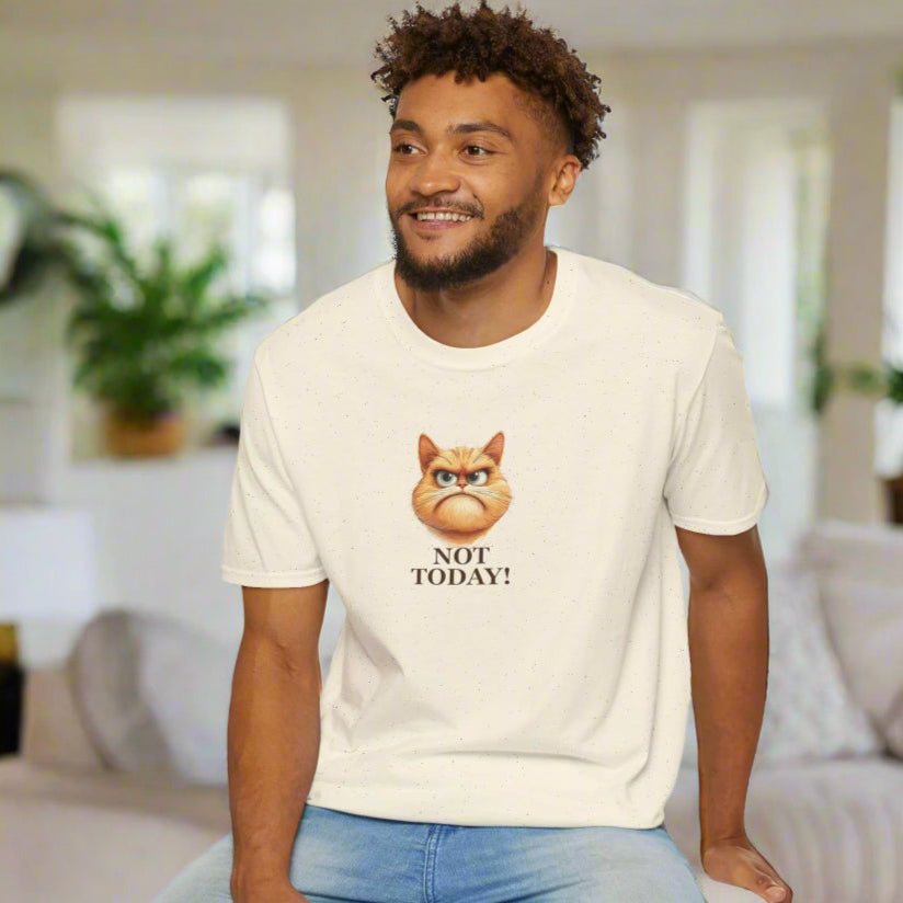 Sassy Not Today Cat-Themed Tee