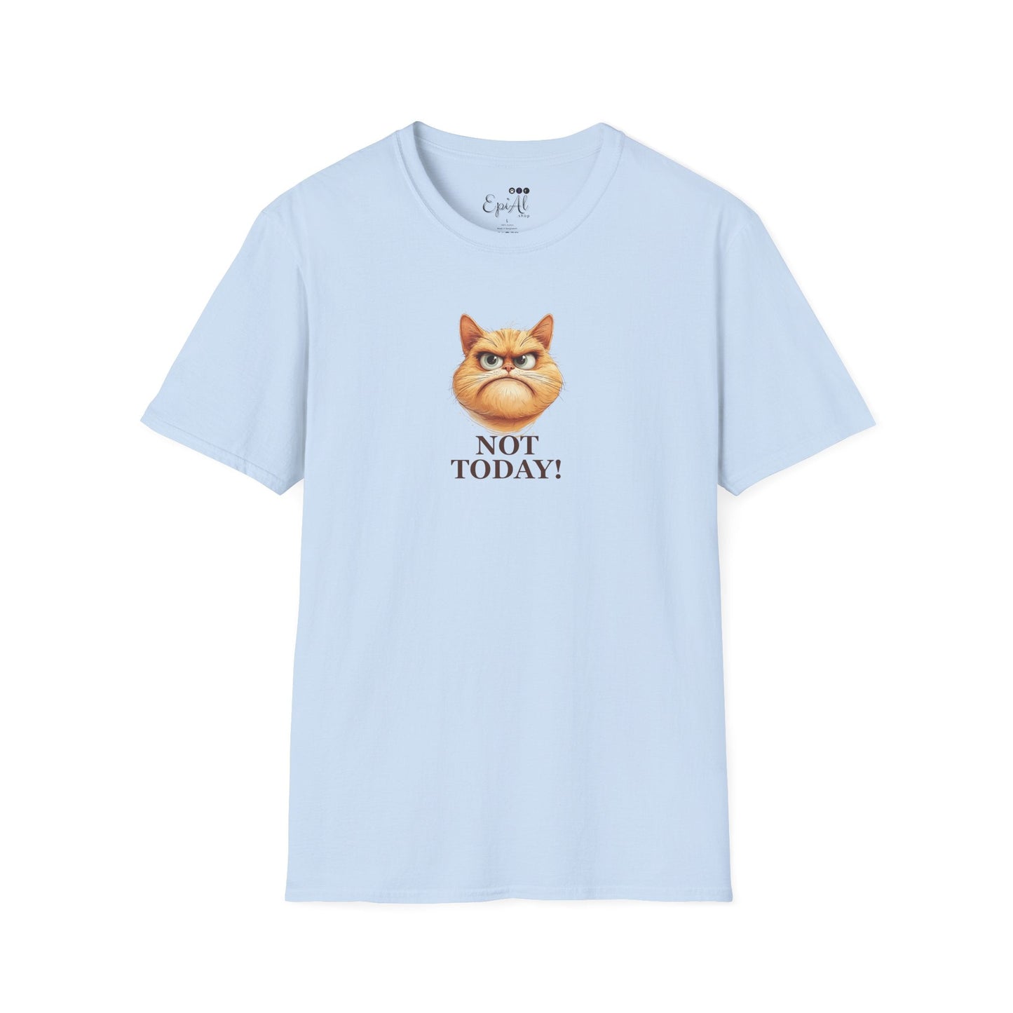 Sassy Not Today Cat-Themed Tee