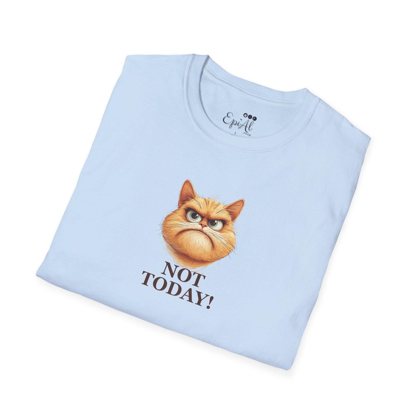 Sassy Not Today Cat-Themed Tee