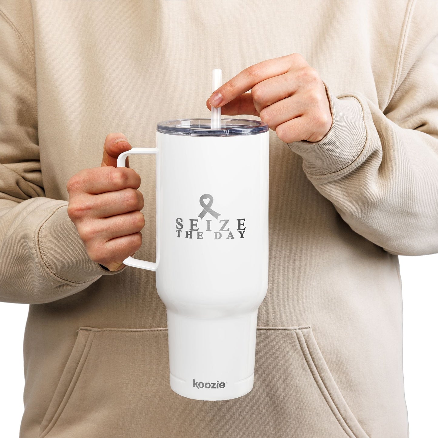 Seize the Day Insulated Tumbler with Lid