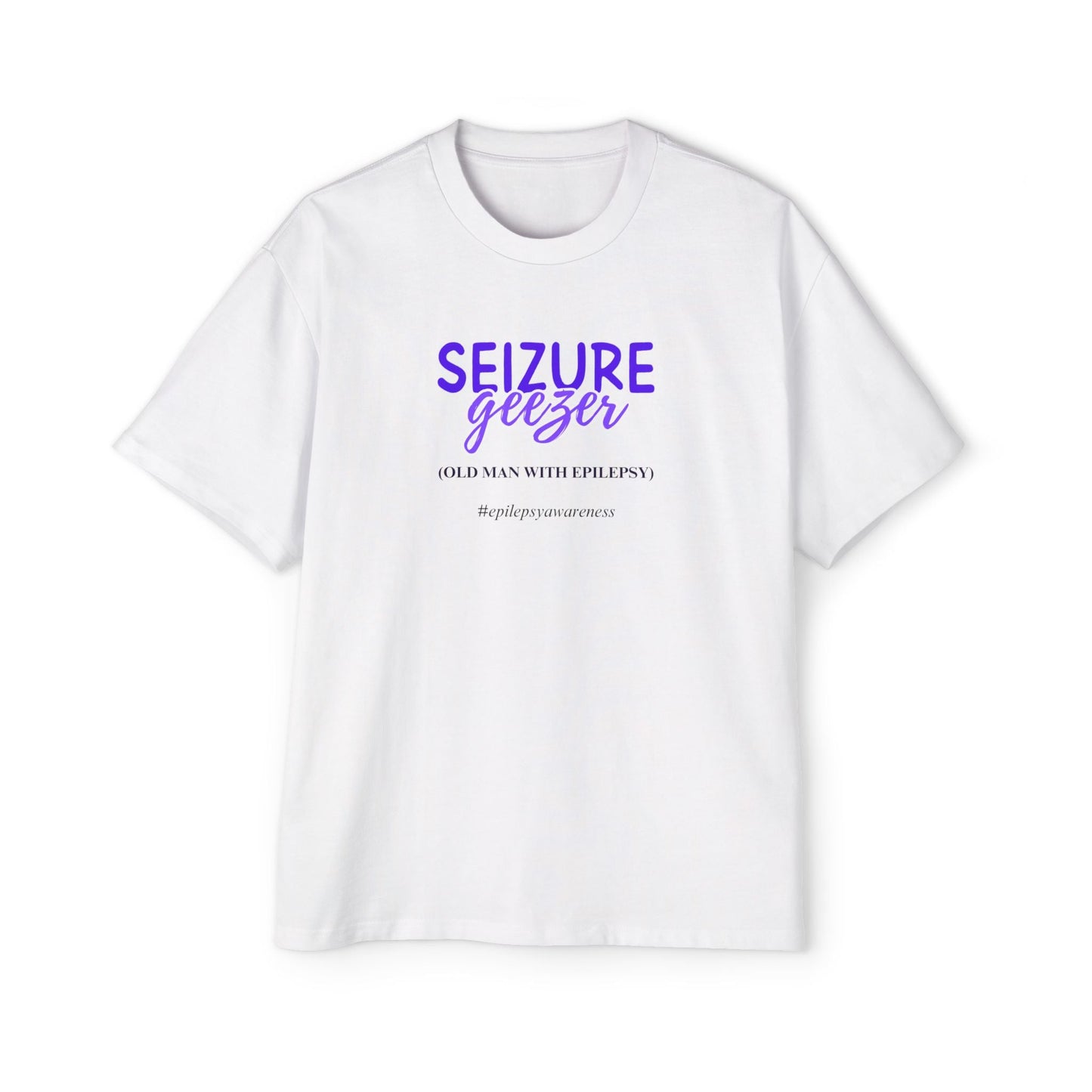 Seizure Awareness Oversized Tee for Seizure Geezers