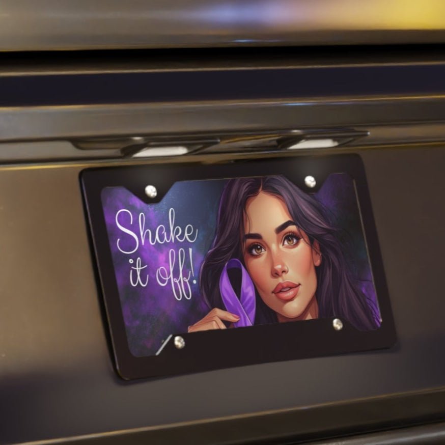 Shake It Off Car License Plate