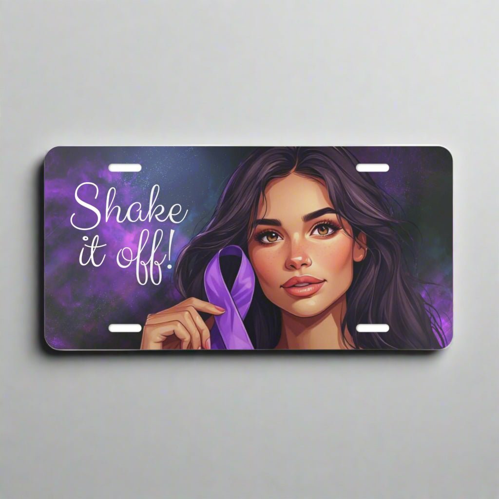 Shake It Off Car License Plate