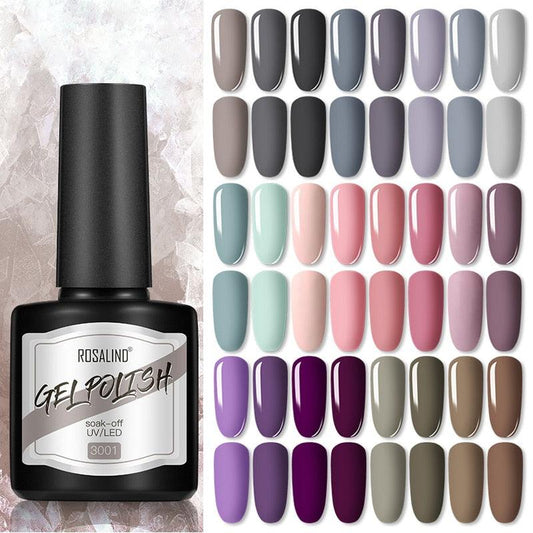 Shiny Womens Gel Nail Polish Permanent Painting Glossy Matte Effect For Manicure Nail Art Design For Womens and Girls