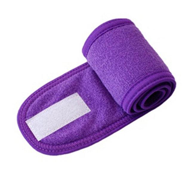 Soft Toweling Hair Accessories Girls Headbands for Face Washing Bath Makeup Hair Band Women Adjustable SPA Facial Headband Gorgeous Hair Accessories For Women