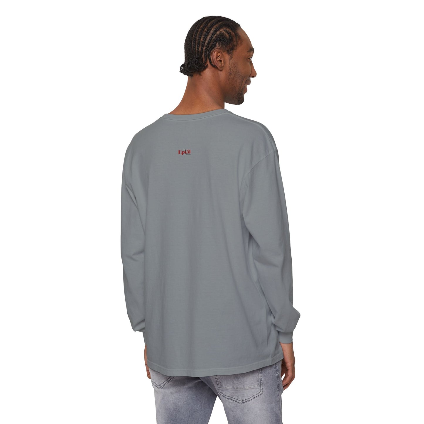 Spooky Cat Grim Reaper Long-Sleeve T-Shirt – Perfect for Halloween Fans