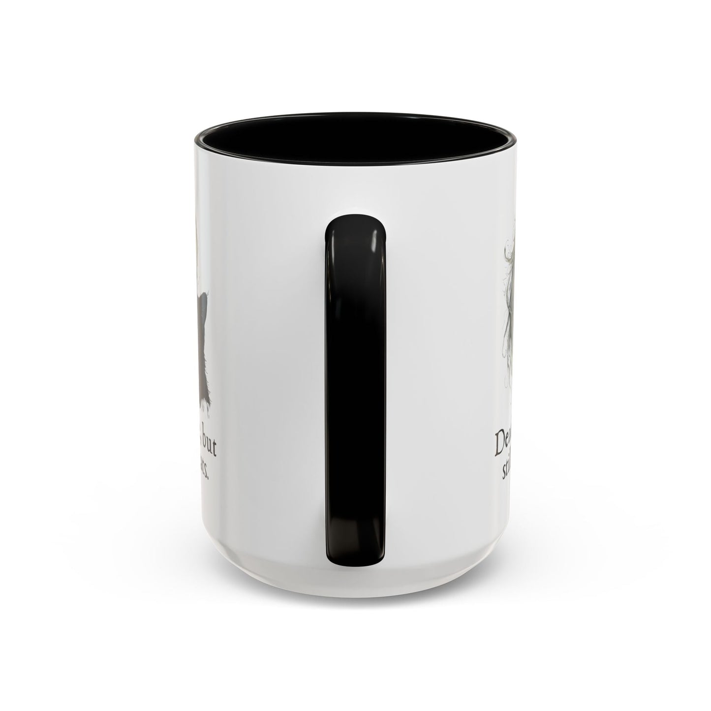 Spooky Dead Inside Cat Lover Mug for Cat Enthusiasts