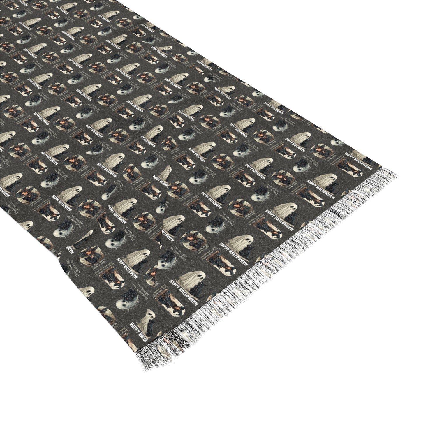Spooky Halloween Light Scarf, Perfect Gift for Her