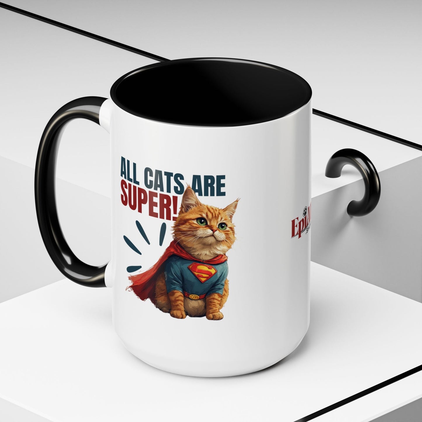 Super Cat Accent Mug