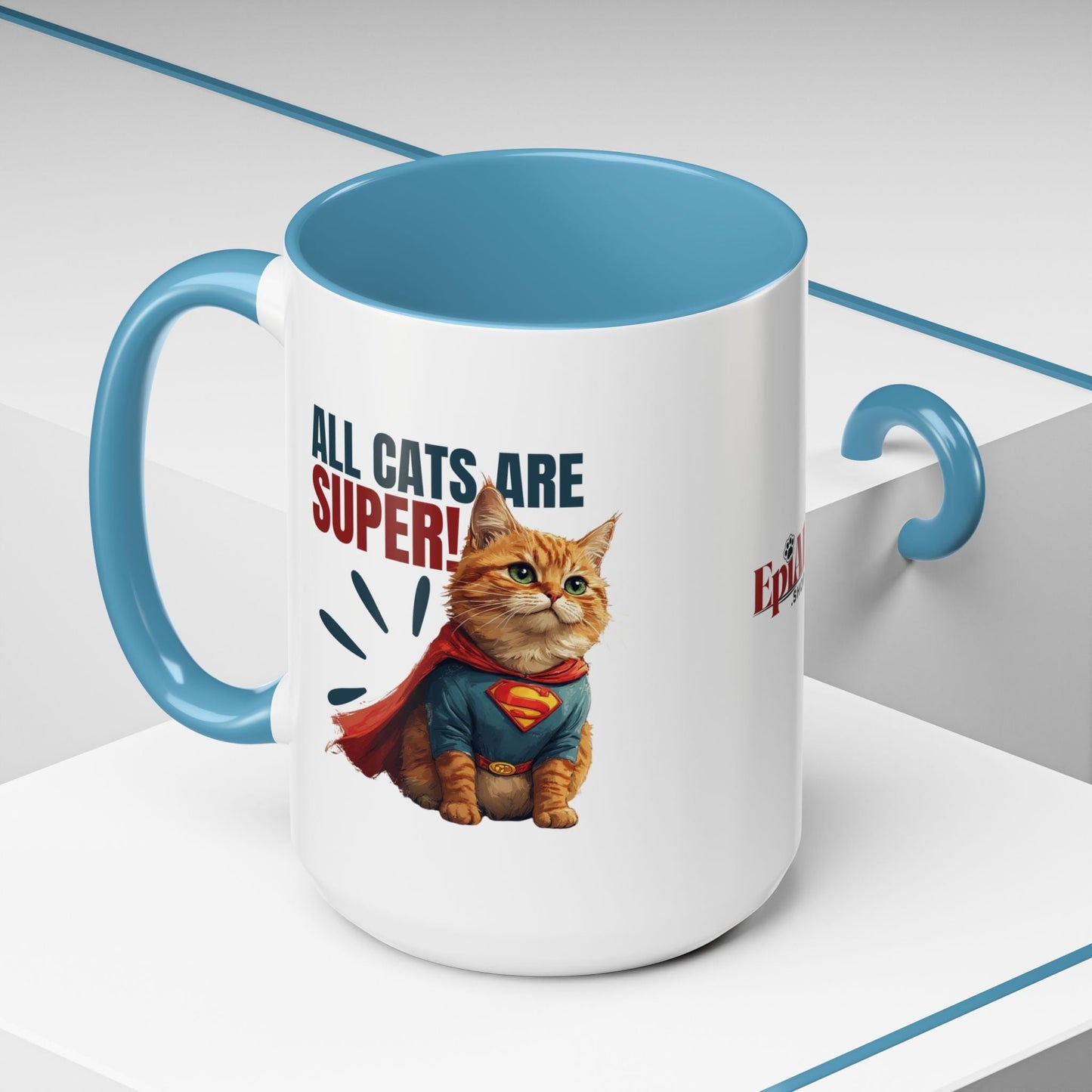 Super Cat Accent Mug