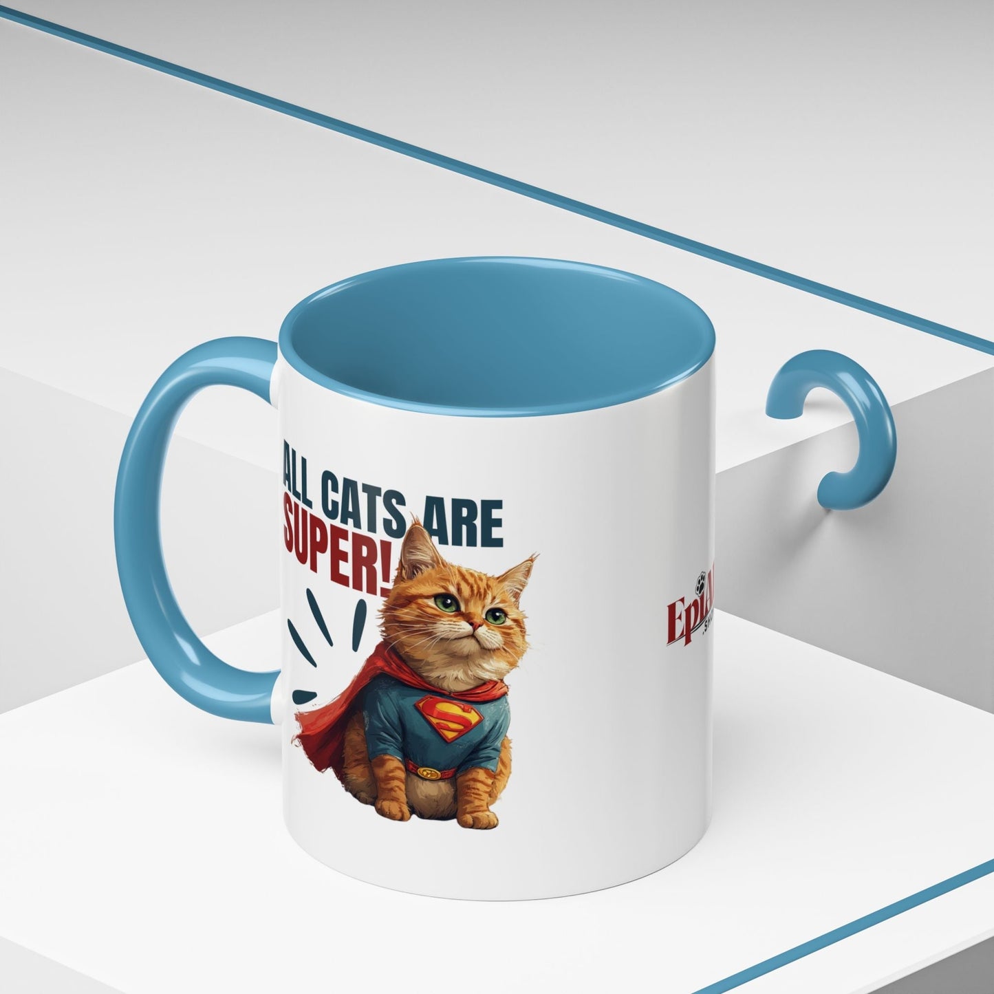 Super Cat Accent Mug