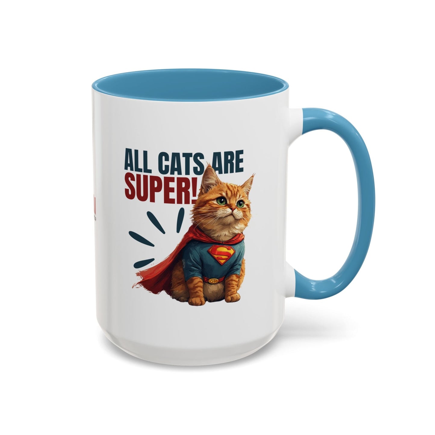 Super Cat Accent Mug