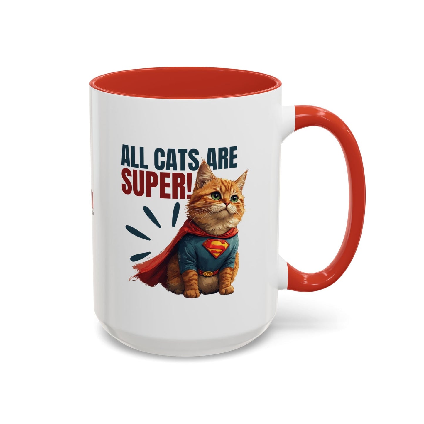 Super Cat Accent Mug