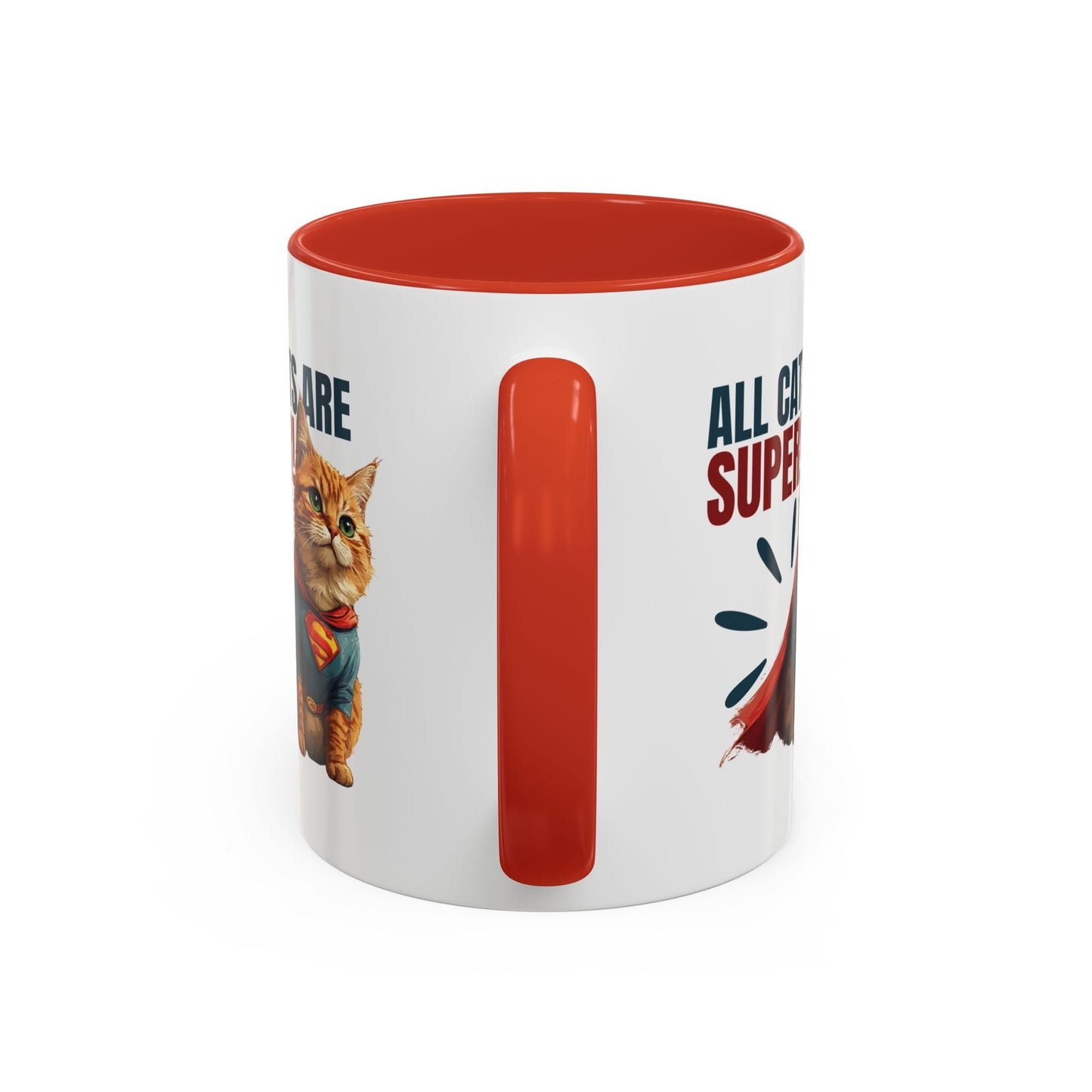 Super Cat Accent Mug