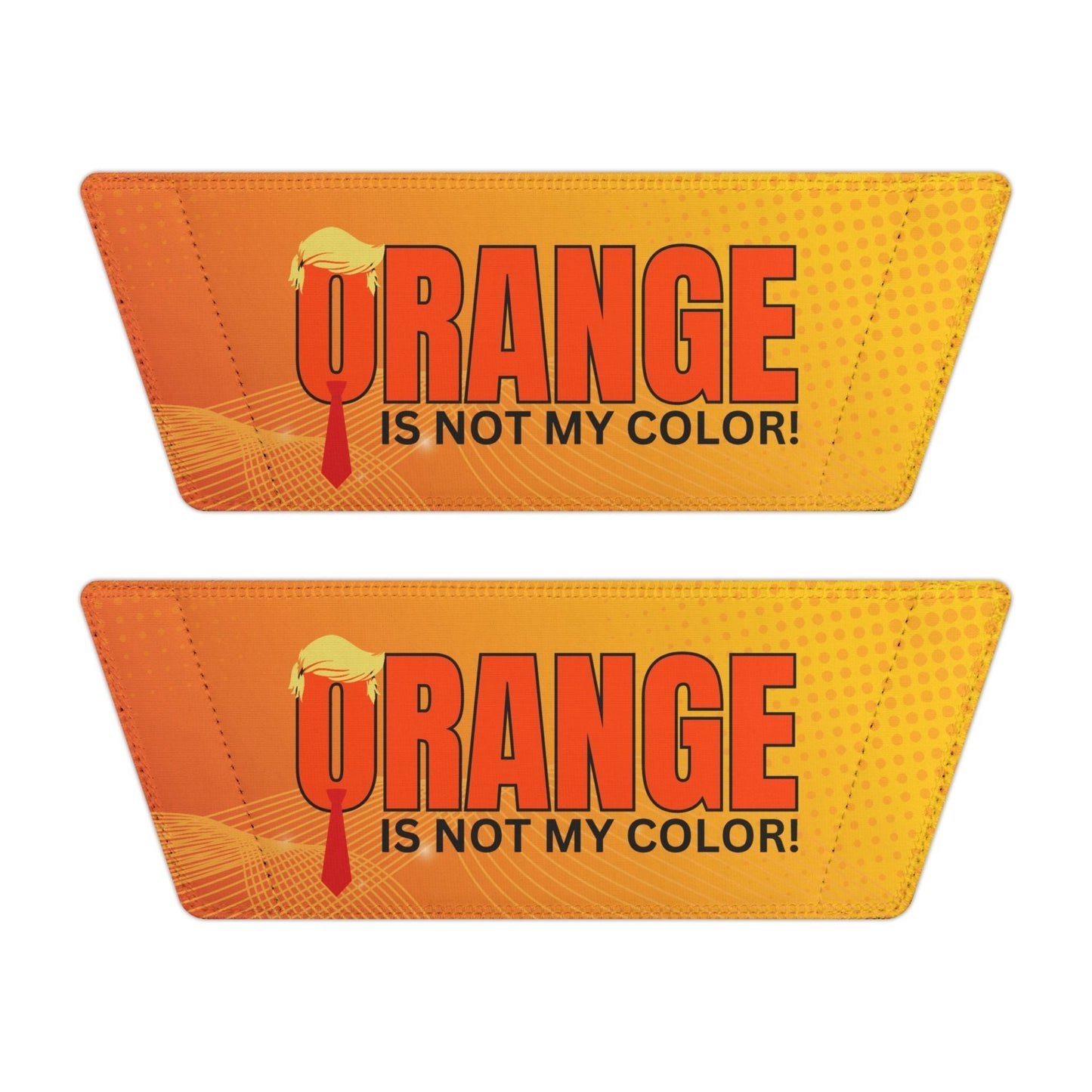 Orange Is Not My Color Sandals | Funny Men’s Slide Sandals