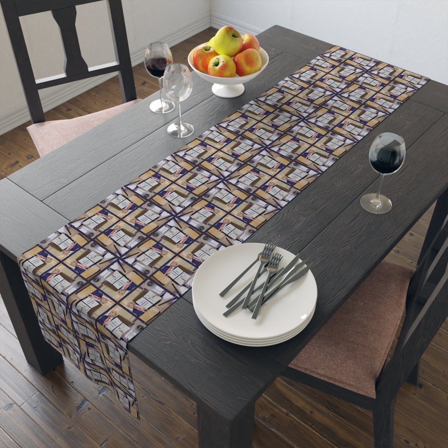 Happy Birthday Table Runner