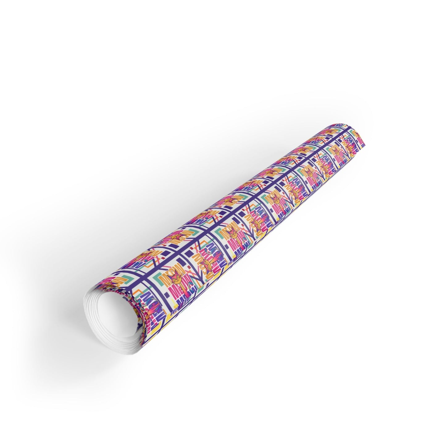 Vibrant Meow Meow Meow Gift Wrap for Every Occasion